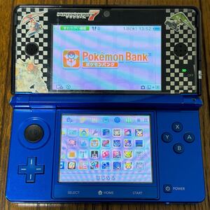 ニンテンドー3DS ポケモンバンク・ポケムーバー◇コバルトブルー◇