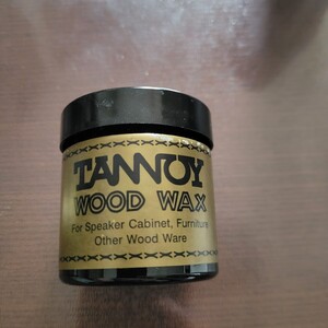  即決　未使用開封品 TANNOY WOOD WAX WW5　タンノイ純正ワックス