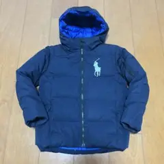 Ralph Lauren ♪ ネイビー ダウンコート　7/130さいず