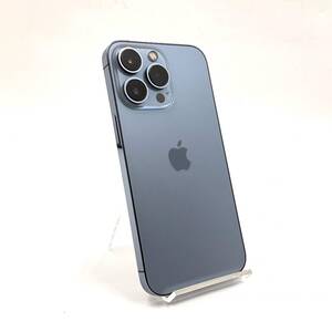 【全額返金保証】【最速発送】Apple iPhone 13 Pro 512GB シエラブルー au 80% 動作確認済