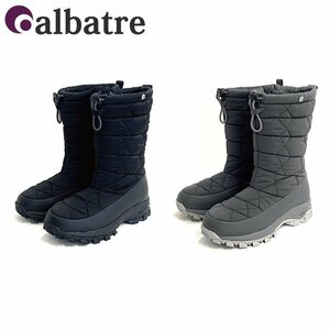 1304306-ALBATRE/レディース ウィンターブーツ 全面ボア貼り 防寒ブーツ 撥水加工 スノーブーツ/24