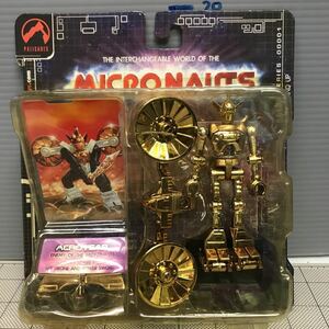 アクロイヤー ACROYEAR 全身が金メッキ［ミクロマン 海外版 マイクロノーツ タカラ TAKARA PALISADES パリセイズ