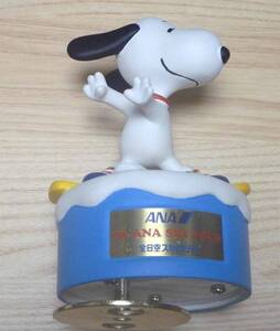 非売品 1996 ANA スキーツアー SNOOPYスヌーピーオルゴール ほぼ未使用