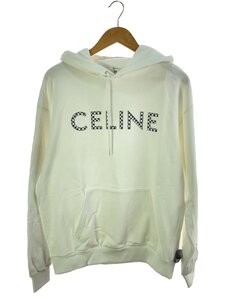 CELINE◆パーカー/M/コットン/WHT/無地/2Y479052H//