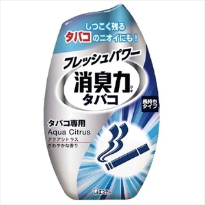 まとめ得 玄関・リビング用消臭力 タバコ用アクアシトラスさわやかな香り エステー 芳香剤・部屋用 x [12個] /h