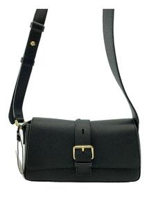 FURLA◆【未使用】Althea/ショルダーバッグ/レザー/BLK/WB01121 BX0305