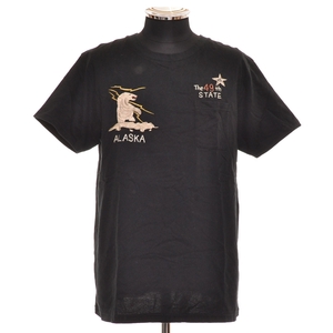 ●516642 TOYO ENTERPRISE 東洋エンタープライズ ●ポケットTシャツ スカT 半袖 ALASKA TT77490 サイズL メンズ ブラック