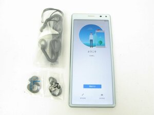 au SOV42 Xperia 8 ブルー【R6980】