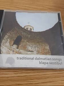 【１円スタート】【Ｄ19-086】TRADITIONAL DALMATIAN SONGS - KALPA VESTIBUL【B】未確認【商品説明欄もご覧ください】