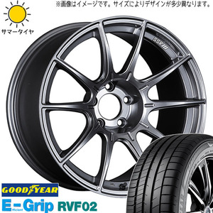 225/55R18 サマータイヤホイールセット デリカD5 etc (GOODYEAR RVF02 & SSR GTX01 5穴 114.3)