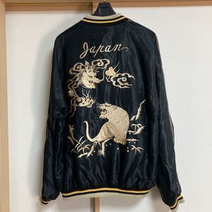 【極美品】TAILOR TOYO テーラー東洋 リバーシブル スカジャン TT14892 EAGLE × DRAGON＆TIGER SOUVENIR スーベニア Lサイズ