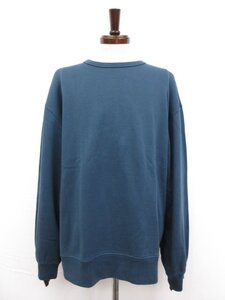 HH美品【DRIES VAN NOTEN ドリスヴァンノッテン】1157-343-1260 オーバーサイズ スウェット トレーナー (メンズ) M ネイビー系 □17MT5324