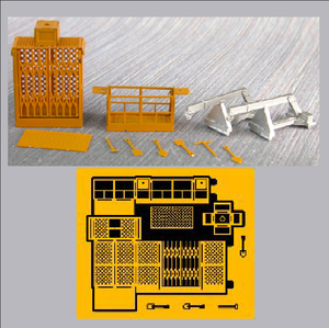 1/150 エッチングジオラマパーツシリーズ　　EP62　工事用エレベーターゴンドラA