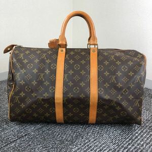 ◎【売り切り】LOUIS VUITTON ルイヴィトン キーポル45 M41428 SA834 モノグラム ボストンバッグ トラベルバッグ 大容量