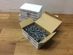 未使用 クリオン 日本パワーファスニング ALC 薄型 パネル 約300PCS×4箱 専用ねじ 木ねじ 屋根 床構法 資材 DIY 建築材料 管36460935