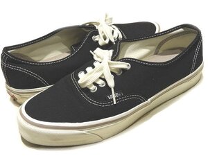 まだ美品 VANS バンズ Authentic Reissue 44 メンズ スニーカー シューズ ◇ 28.0 ブラック ヴァンズ 靴 キャンバス ▼6L