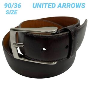 UNITED ARROWS ユナイテッドアローズ レザーベルト B10064