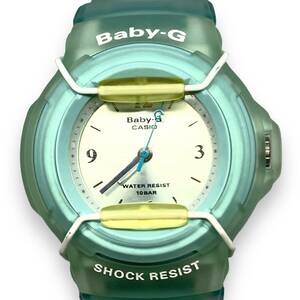 ■稼働品・良品　CASIO カシオ BABY-G ベビーG　BG-31　スケルトン レディース アナログ　腕時計　新品電池交換済