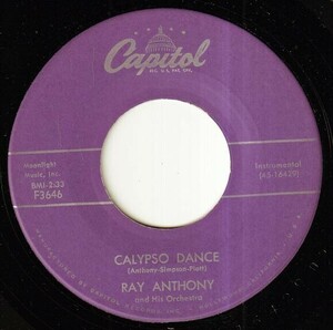 [Jazz] Ray Anthony And His Orchestra - Calypso Dance / Plymouth Rock (A) SF-P508