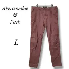 【Abercrombie & Fitch】チノパン　コットン　Lサイズ相当