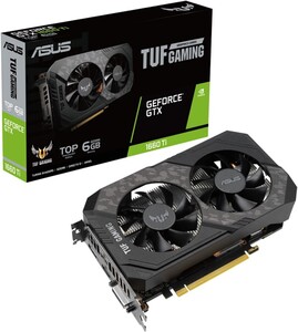 WJA-24 ASUS NVIDIA GeForce GTX 1660 Ti 搭載 デュアルファンモデル 6G美品