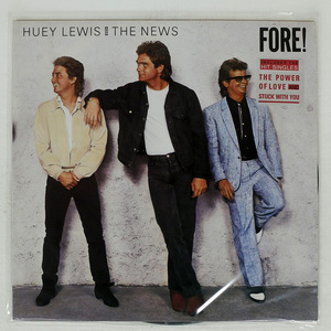 ドイツ盤 HUEY LEWIS AND THE NEWS/FORE!/CHRYSALIS 207897 LP