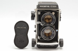 ★美品★ マミヤ Mamiya C220 professional　MAMIYA-SEKOR 80mm F2.8 ブルードット ◆979