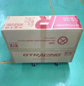 伊勢崎店【直接引取限定】【中古品】gi10-7 GTRacing ゲーミングチェア オフィスチェア JP-GT002F-BL-NEW ※未開封