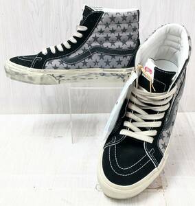 VANS × BIANCA CHANDON SK8-HI REISSUE 721454 バンズ × ビアンカ シャンドン スニーカー 27.0cm US9.0 UK8.0 ブラック × グレー 星柄