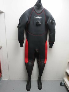 USED ワールドダイブ ライスーツ メンズ 180cm/72kg/27cm 平置きサイズ:胸囲55cm腹囲44cm尻囲53cm ランク:AA[53259]