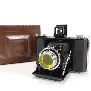 希少美品 Zeiss Ikon Nettar 515/16 6x6判 Novar-Anastigmat 7.5cm F4.5 純正ケース付き ツァイス イコン ネッター 現状品