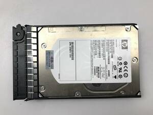 【中古パーツ】 HP DF300BB6C3 3.5インチ SAS 1.5K 432146-001 ハードディスク マウンタ付き 　300GB HDD 正常/健康品 ■SAS-93