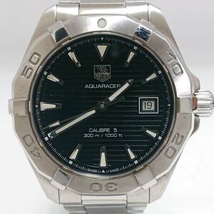 【１円スタート！！】タグホイヤー TAG HEUER アクアレーサー AQUA RASER WAY2110 CALIBRE5 キャリバー5 メンズ 腕時計 自動巻き ③