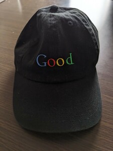 【新品未使用】Good キャップ AKISHIKA DESIGN CAP 帽子 ブラック