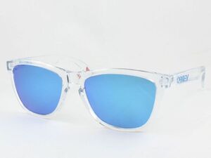 OAKLEY オークリー OO9245-A754 Frogskins (a) フロッグスキン スポーツサングラス クリスタルクリア プリズムサファイア アジアンフィット