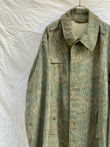 60s Vintage チェコスロバキア軍 Czechoslovakia Army コート Coat 2C ビンテージ 1963 ミリタリー M60 レインドロップカモ ニードルカモ