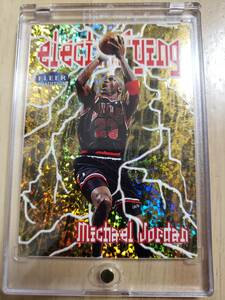 1998 -99 Fleer Tradition Electrifying MICHAEL JORDAN / マイケル ジョーダン #6 Insert 