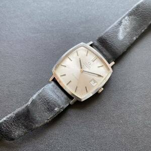 【S-70】OMEGA AUTOMATIC Geneve オメガ 腕時計 デイト表記 自動巻き 機械式 ※動作確認済み ベルト劣化(大)