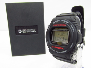 未使用 CASIO G-SHOCK DW-5750E-1JF カシオ ジーショック 20気圧防水 ブラック 箱付き 未使用品◆140413