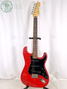 AL0606479　■ Squier JAPAN スクワイアー 日本製 STRATOCASTER ストラトキャスター レッド L006622 弦楽器 現状品 中古