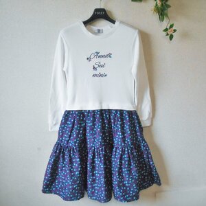 アナスイ ミニ ANNA SUI Mini 150cm ワンピース 子供服 女の子 ジュニア キッズ ガールズ