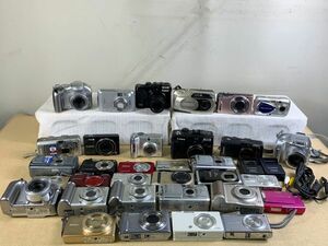 ◆GI102 カメラ まとめ オリンパス、カシオ、FUJIFILM、パナソニック、キャノン、ニコン など 動作未確認 約11.5kg◆T