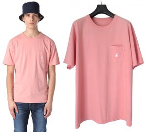 20S/S SOPHNET. BASIC POCKET TEE PINK L ソフネット SOPH. ベーシック ポケット Tシャツ ピンク ソフ スコーピオン刺繍 ※レターパック可