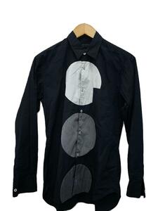 COMME des GARCONS SHIRT◆長袖シャツ/S/コットン/黒/SH02