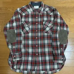 PENDLETON ペンドルトン ウール 長袖ウエスタンチェックシャツ XL