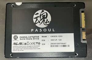 PASOUL 2.5" SATA 3 SSD 120GB SATA 600