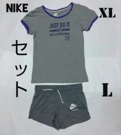 NIKE リンガー Tシャツ ハーフパンツ セット 上下 プリント スウッシュ