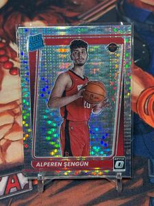 2021 Panini Donruss Optic #169 Alperen Sengun Silver Pulser RC ルーキーカード