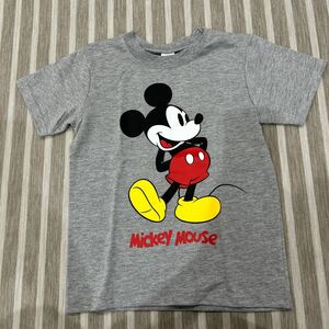 新品ミッキーグレーTシャツ☆130サイズ