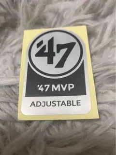 47ブランド　キャップ　ステッカーシール　MVP